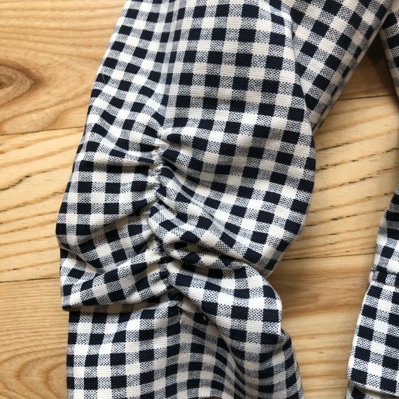 Meg & Margo navy gingham blazer - Picture 3 of 5